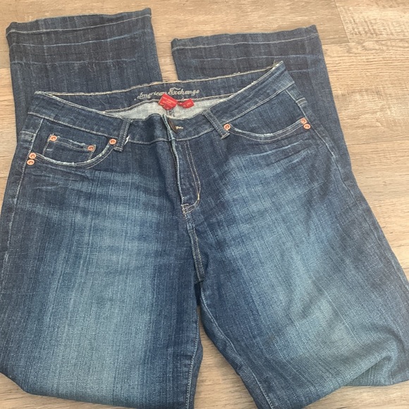 Armani Exchange Embroidered Stretch Jeans 32/12 GUC - Picture 4 of 9